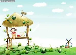 娱乐吃瓜背景图素材高清,高清背景图下的吃瓜盛宴  第3张